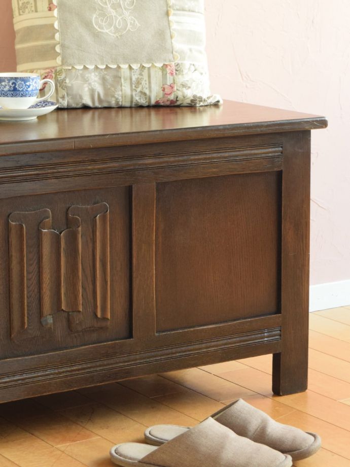 ブランケットボックスの装飾