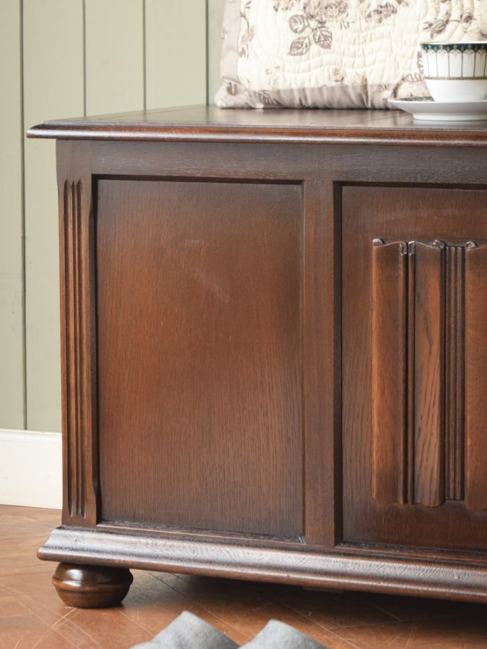 ブランケットボックスの装飾