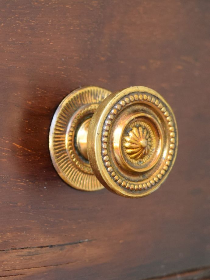 アンティークデスクの取っ手