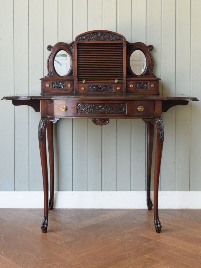 伸長式天板を開いた状態