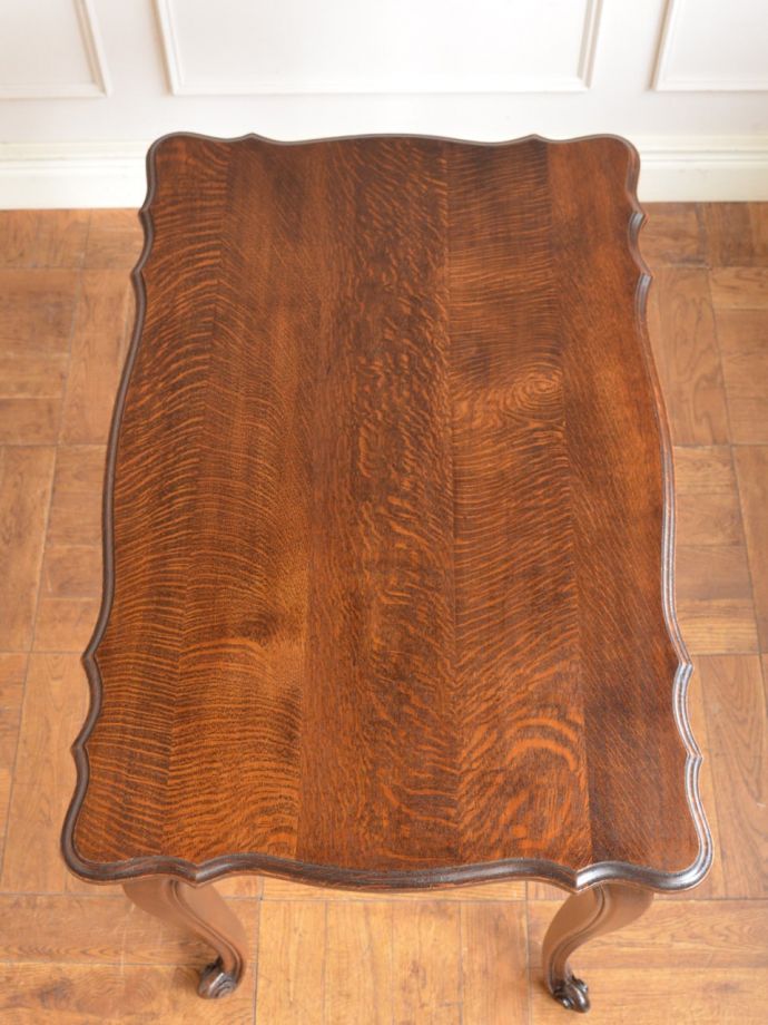 アンティークサイドテーブルの天板