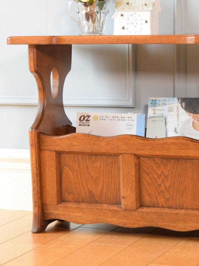 おしゃれなマガジンラックの収納量