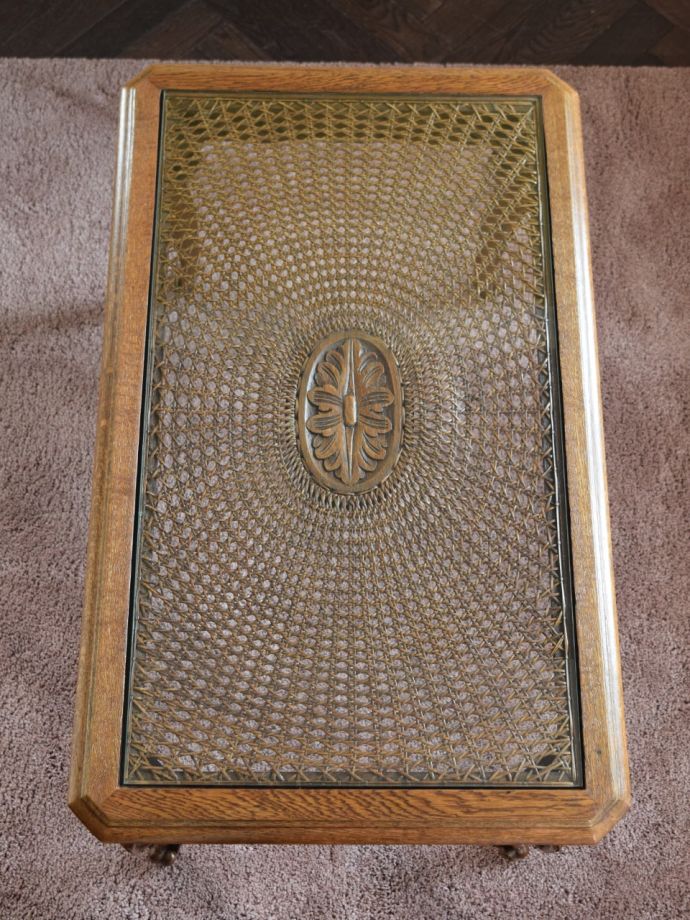 アンティークコーヒーテーブルの天板