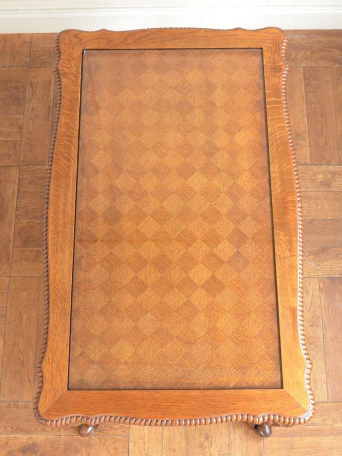 アンティークコーヒーテーブルの天板