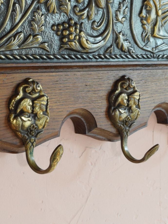 壁付けシェルフのフック