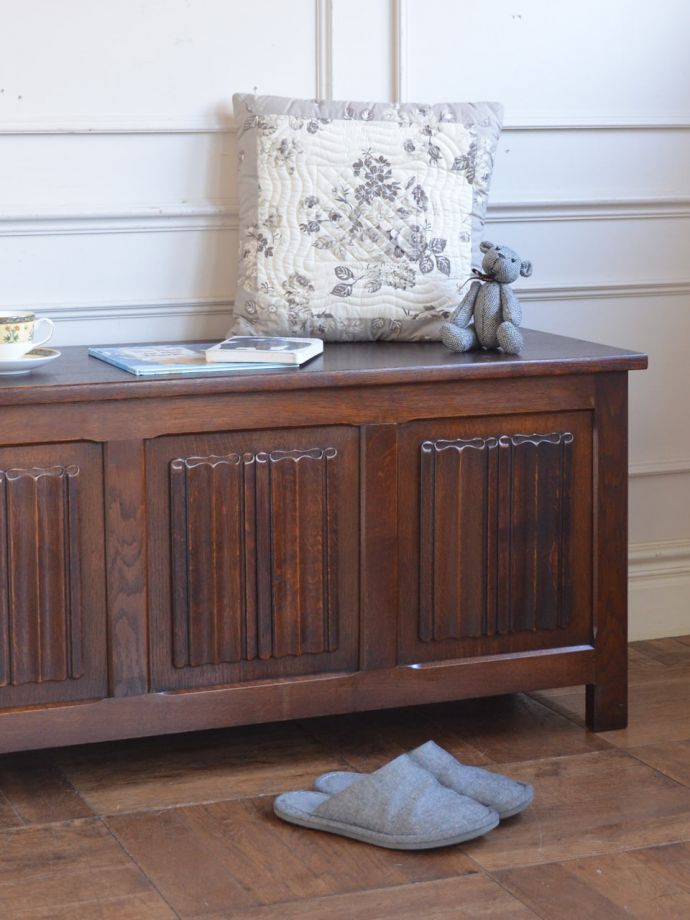 ブランケットボックスの装飾