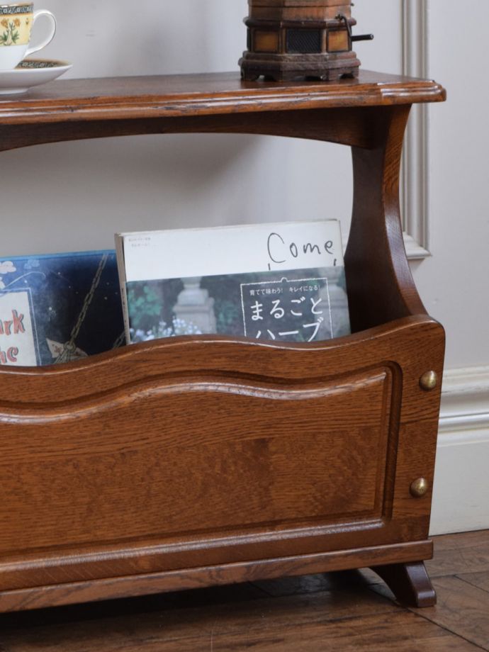 おしゃれなマガジンラックの収納量