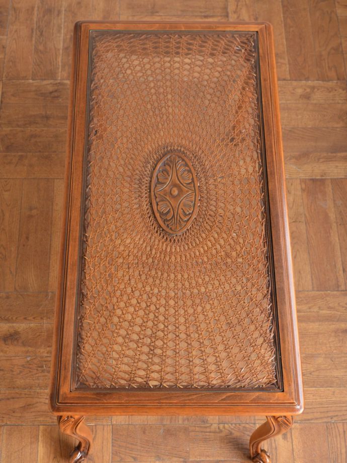 アンティークコーヒーテーブルの天板