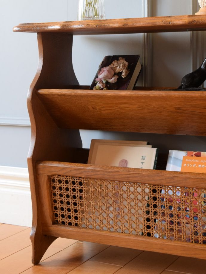 おしゃれなマガジンラックの収納量