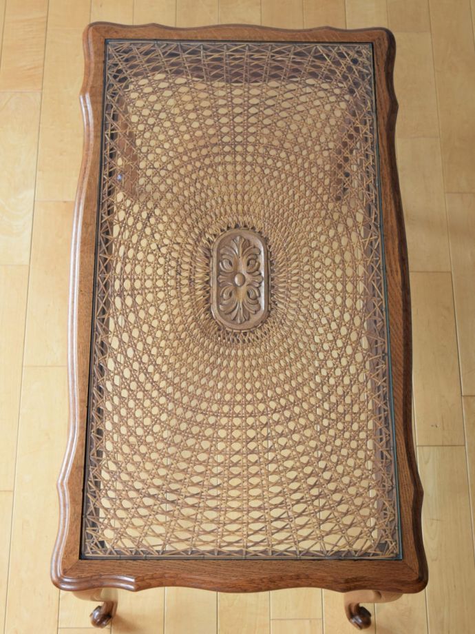 アンティークコーヒーテーブルの天板