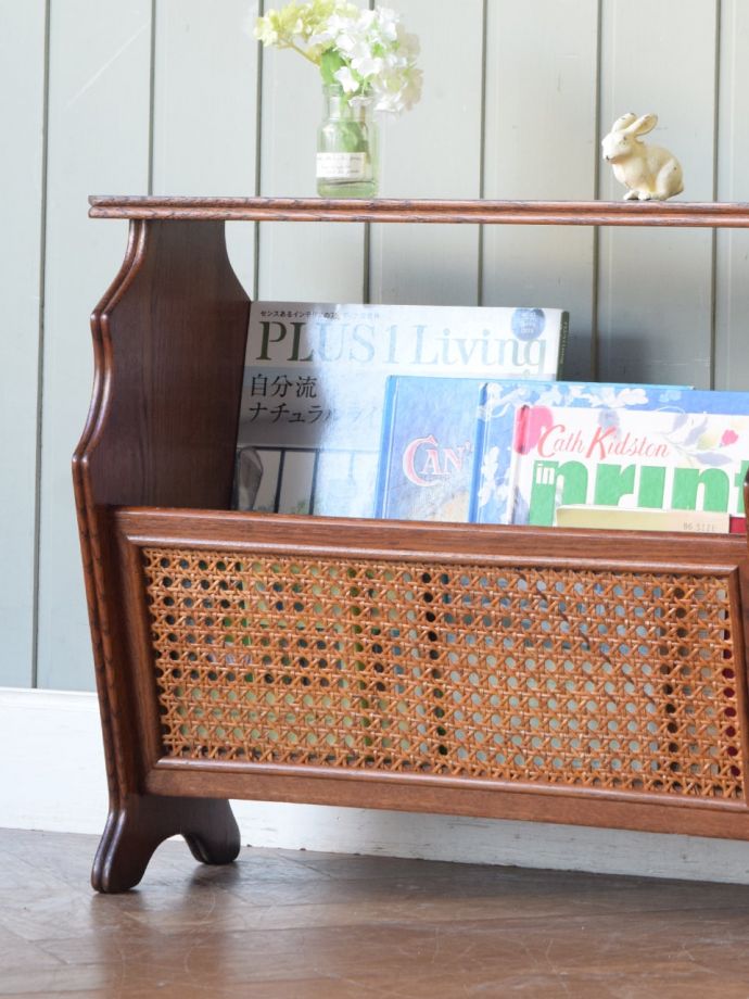 おしゃれなマガジンラックの収納量