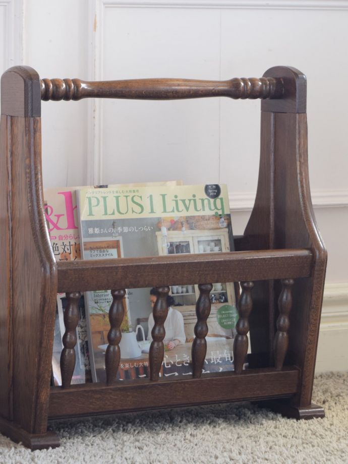 おしゃれなマガジンラックの収納量