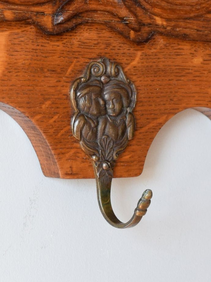 壁付けシェルフのフック