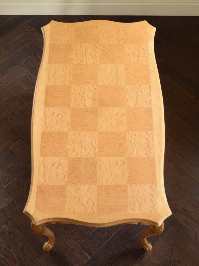 アンティークコーヒーテーブルの天板