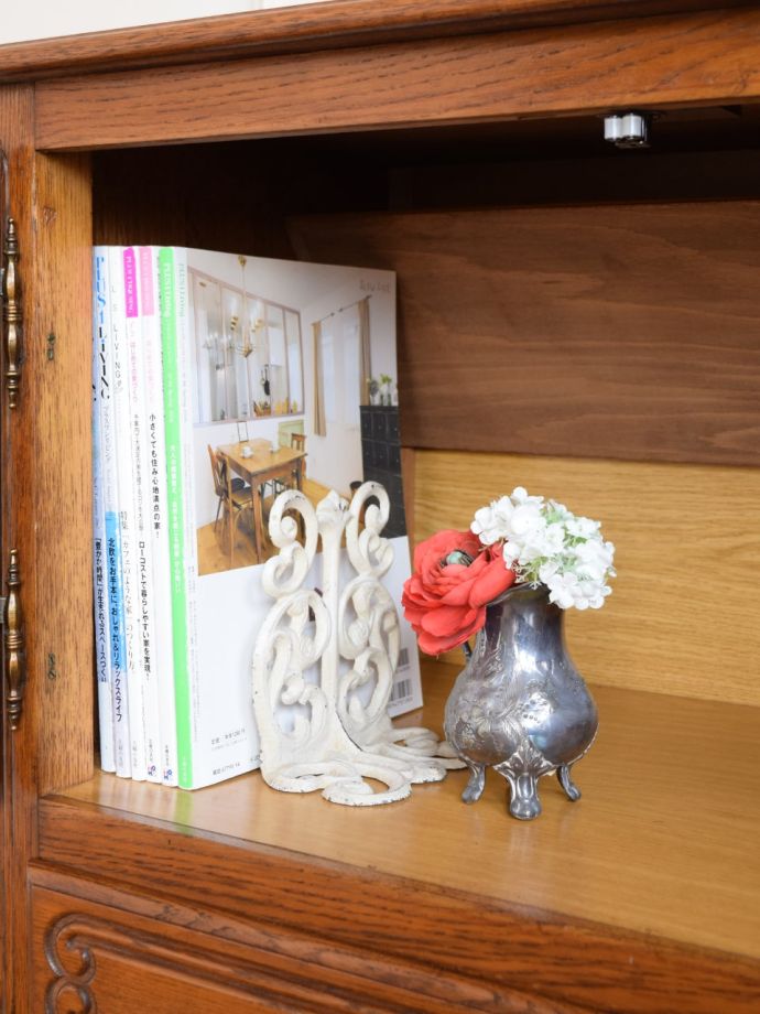 サイドボードの収納力