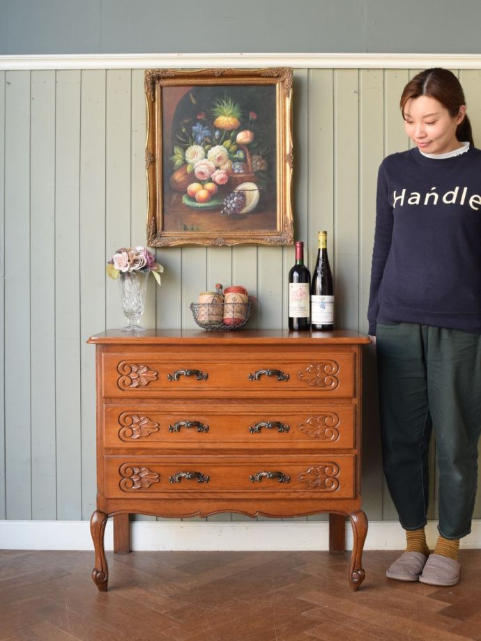 フランスのアンティークチェスト