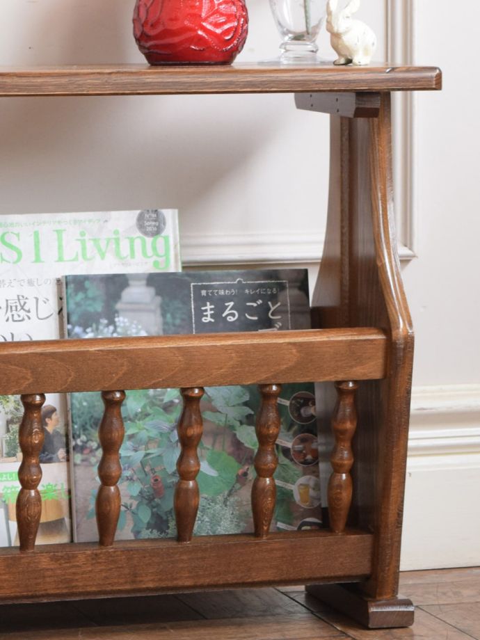 おしゃれなマガジンラックの収納量