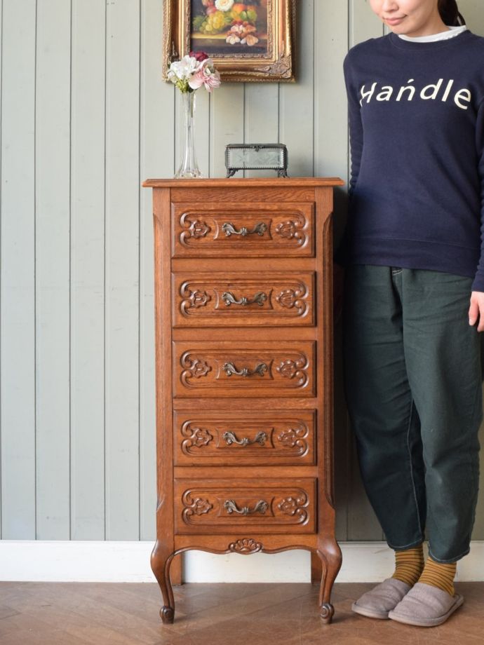 フランスのアンティークチェスト