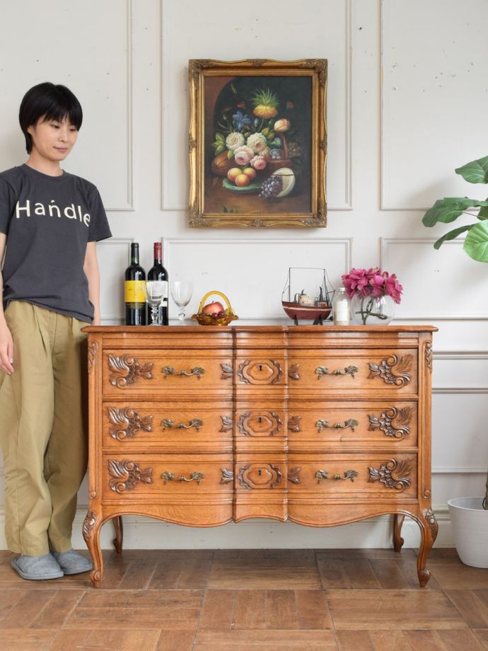 フランスのアンティークチェスト