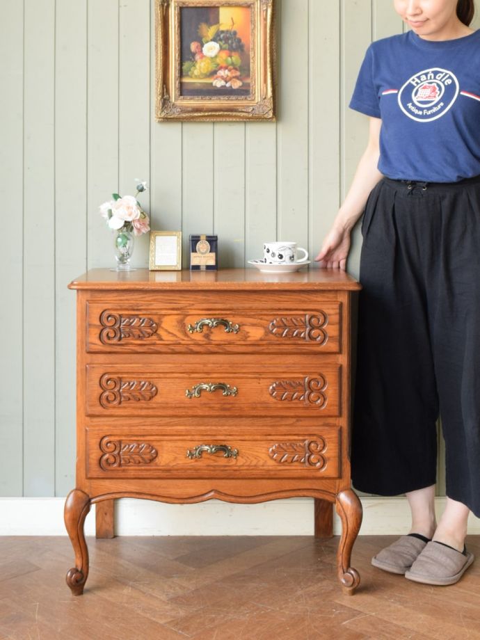 フランスのアンティークチェスト