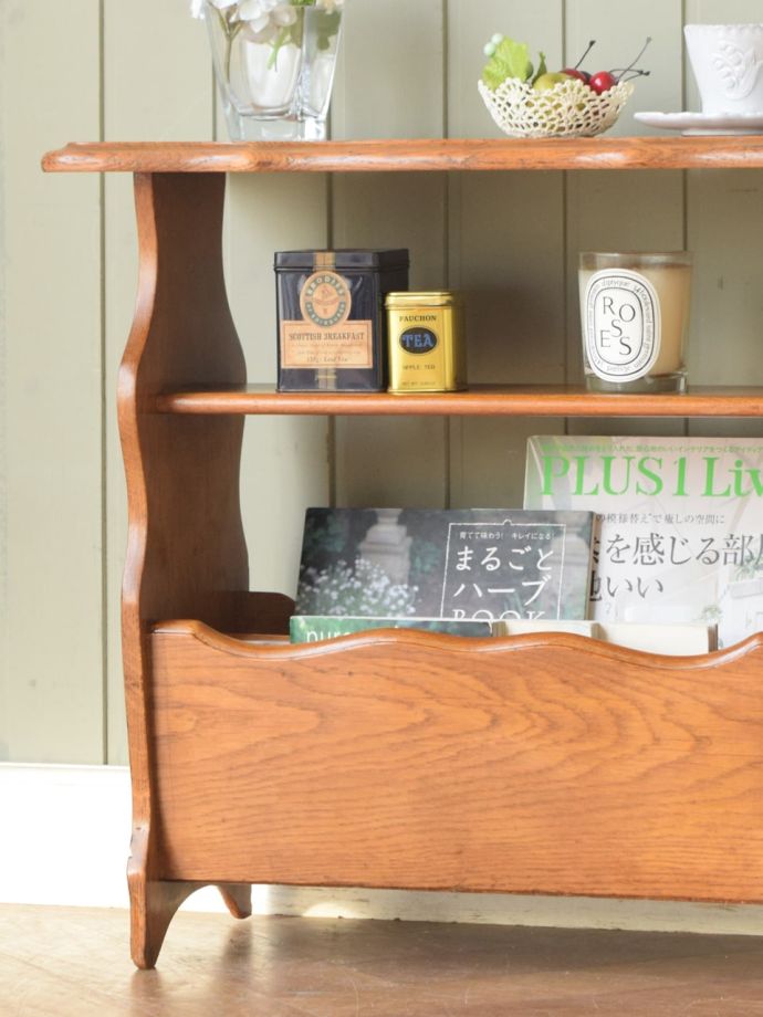 おしゃれなマガジンラックの収納量