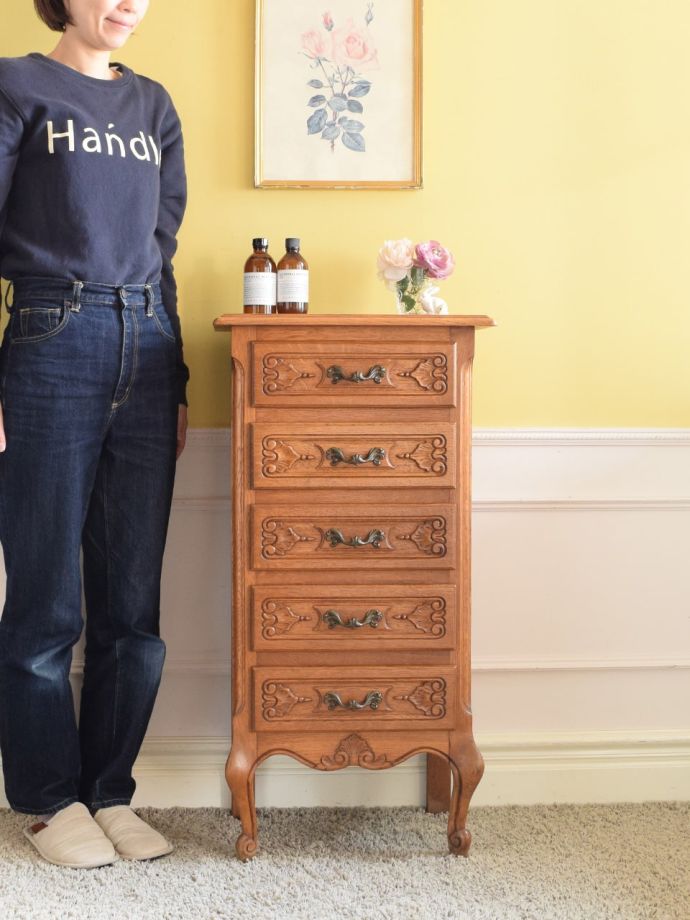 フランスのアンティークチェスト