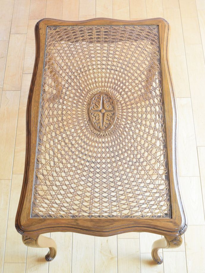 アンティークコーヒーテーブルの天板