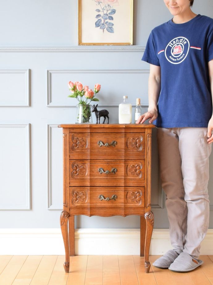 フランスのアンティークチェスト