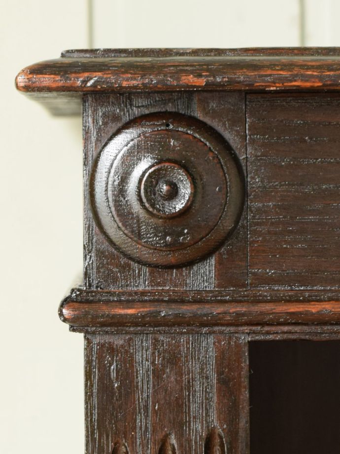 オープンシェルフの装飾