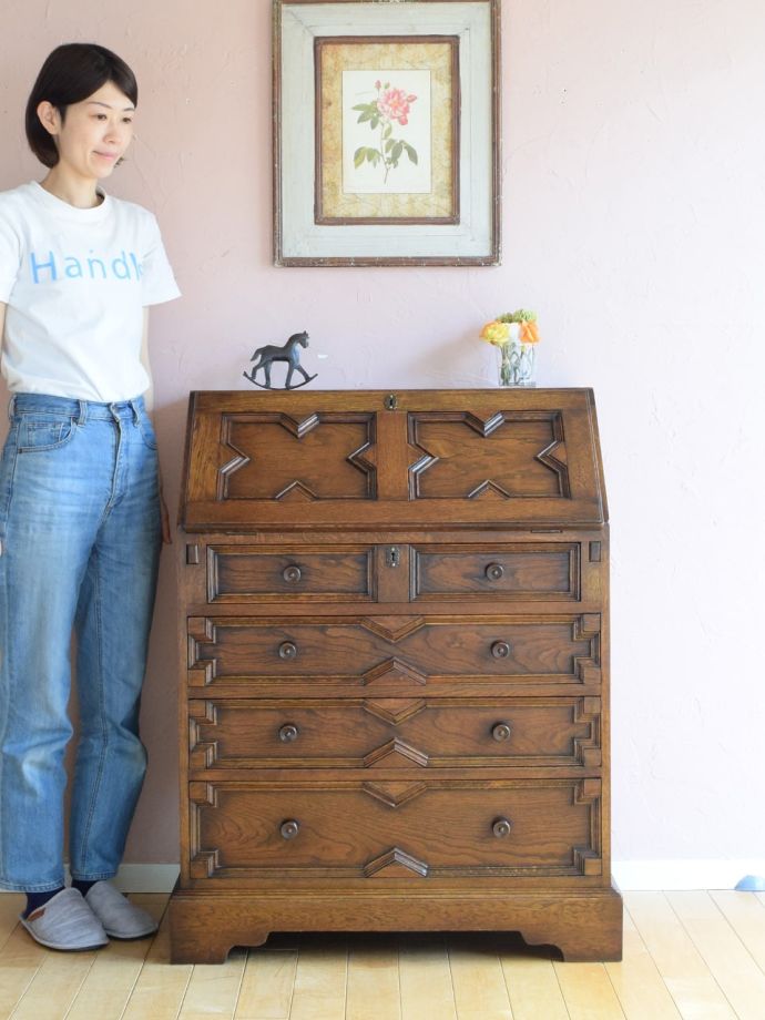 アンティークのビューロー