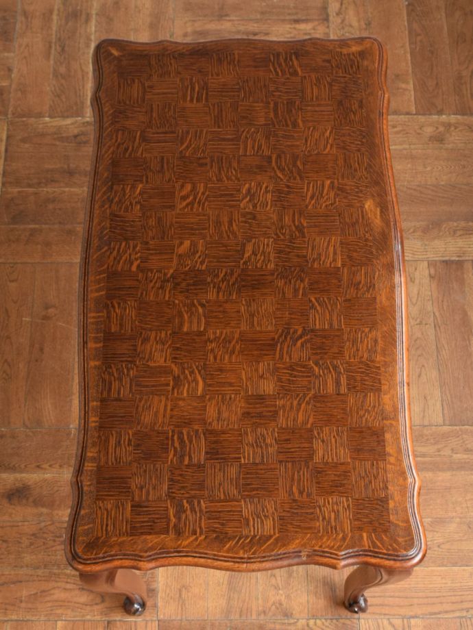 アンティークコーヒーテーブルの天板