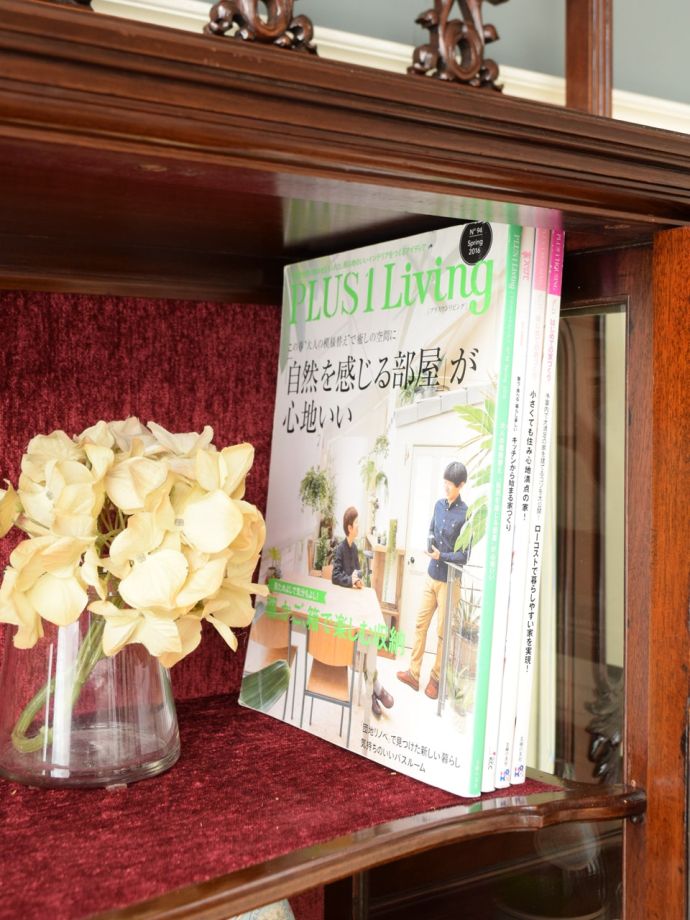 収納たっぷりのキャビネット