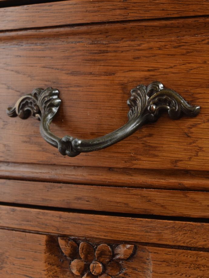 アンティークチェストの取っ手