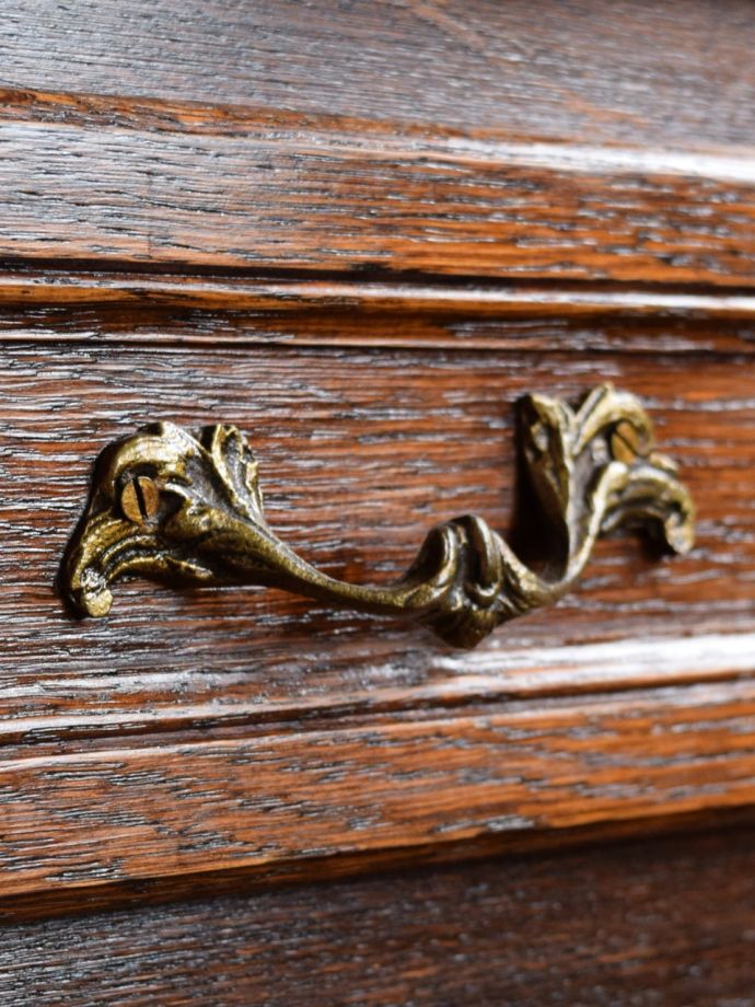アンティークチェストの取っ手