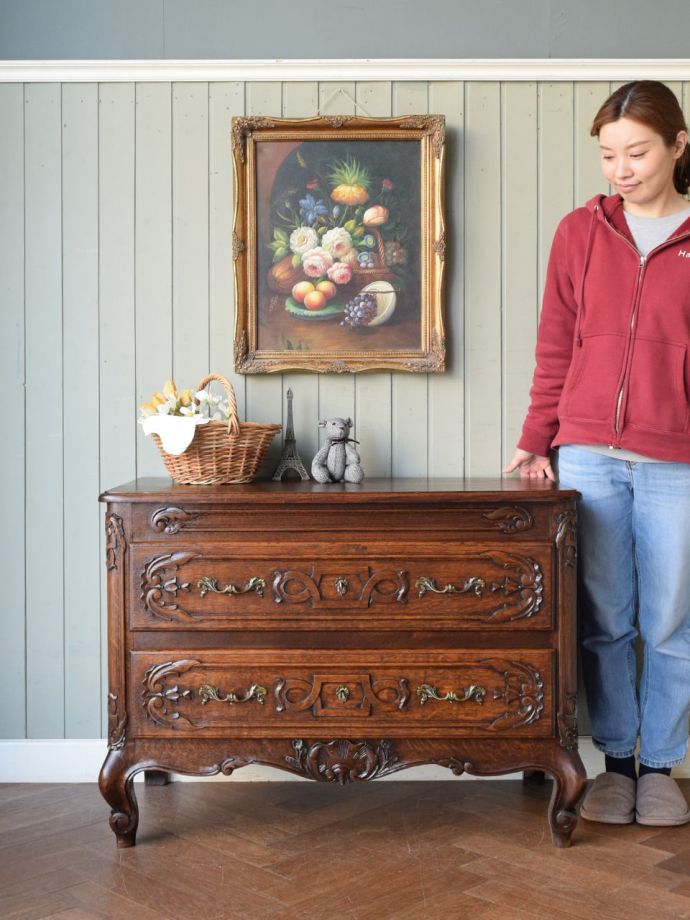 フランスのアンティークチェスト