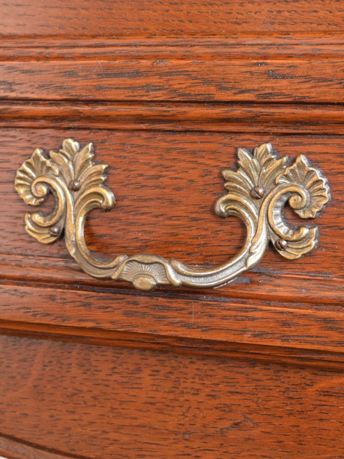アンティークデスクの取っ手
