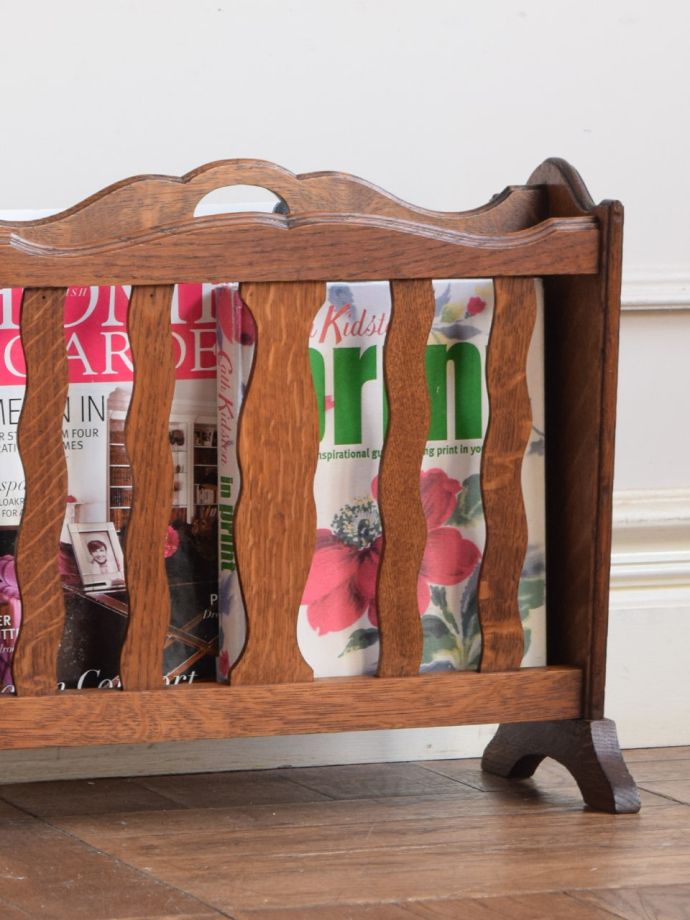 おしゃれなマガジンラックの収納量