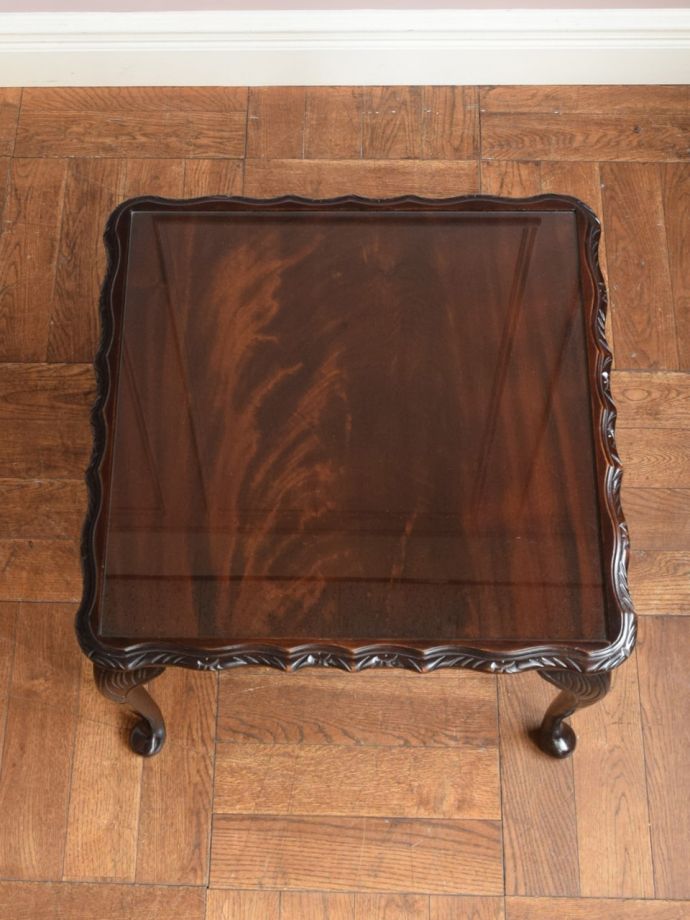 アンティークのテーブルの天板