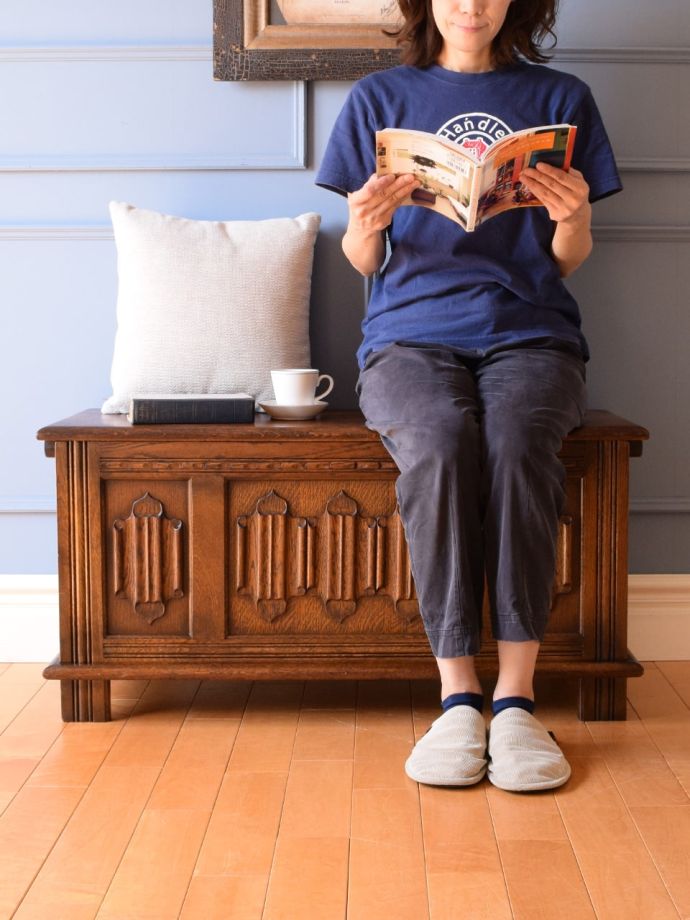 おしゃれな収納家具のコファ