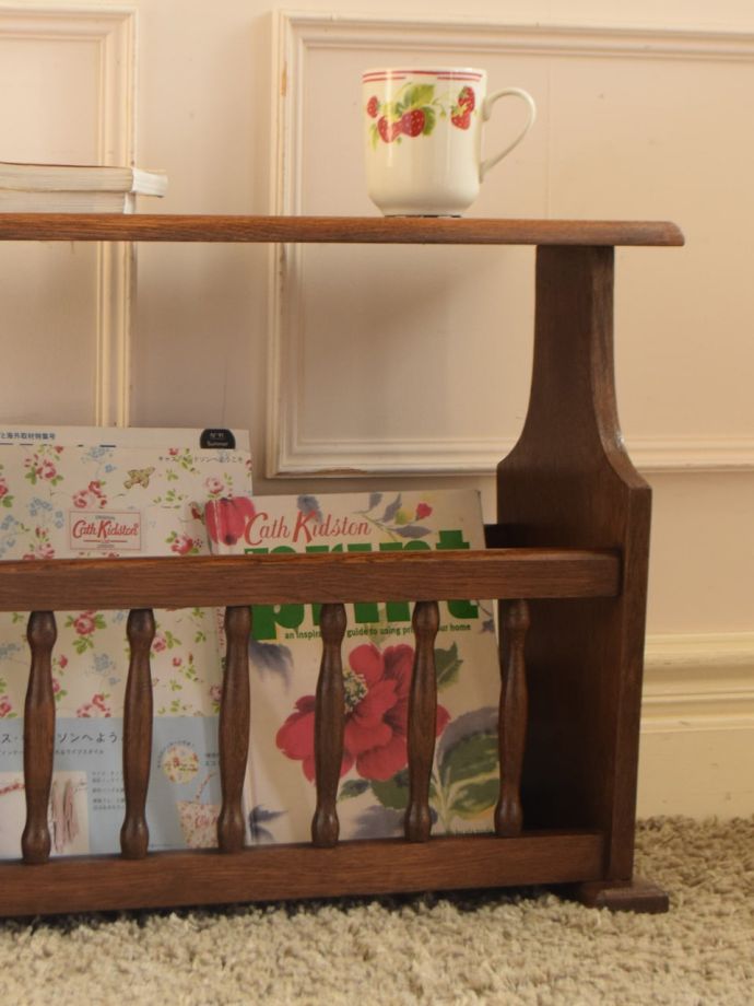 おしゃれなマガジンラックの収納量