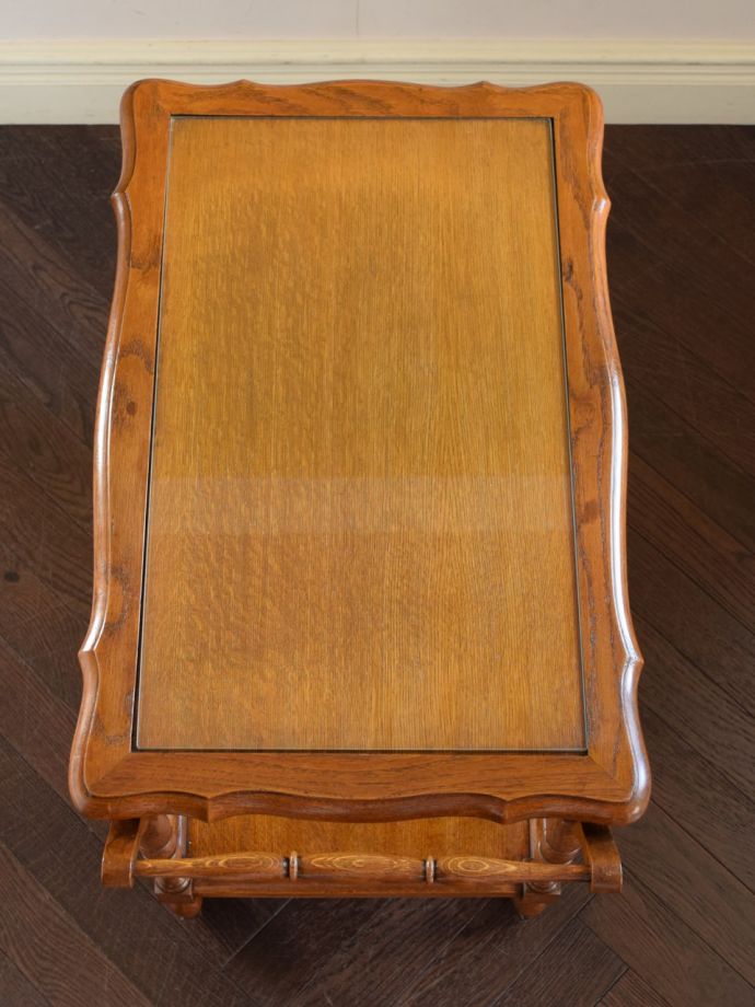 アンティークワゴンの天板