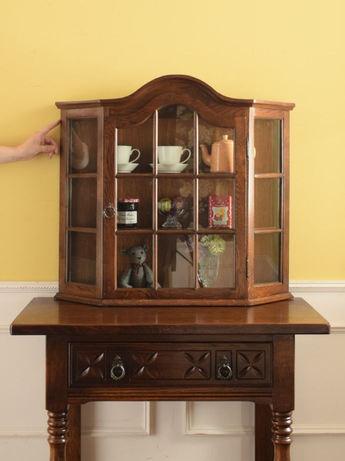 フランスのアンティークウォールキャビネット