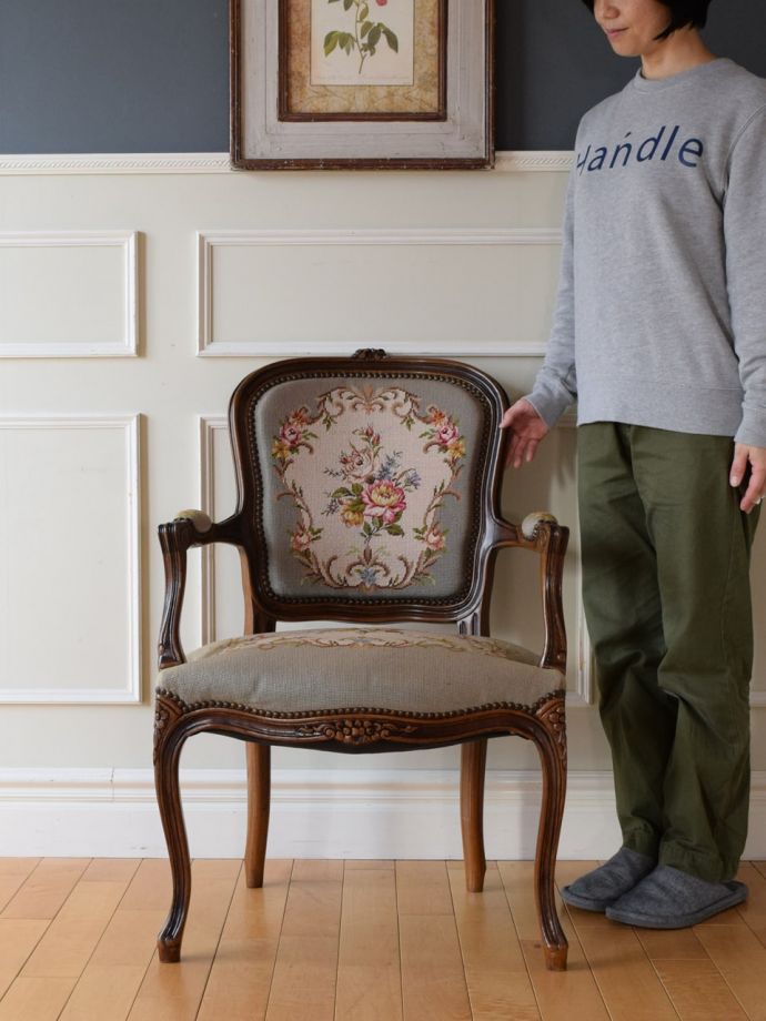 フランスのアンティークチェア