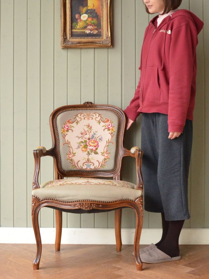 フランスのアンティークチェア