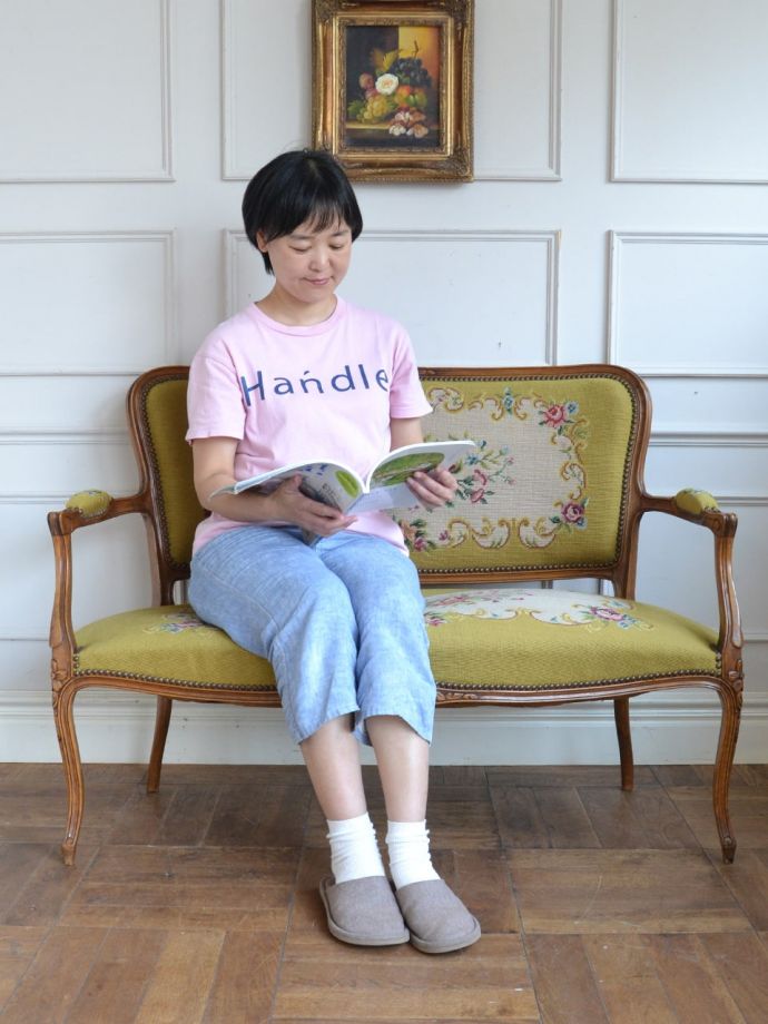 ここに座るだけでマリーアントワネット気分