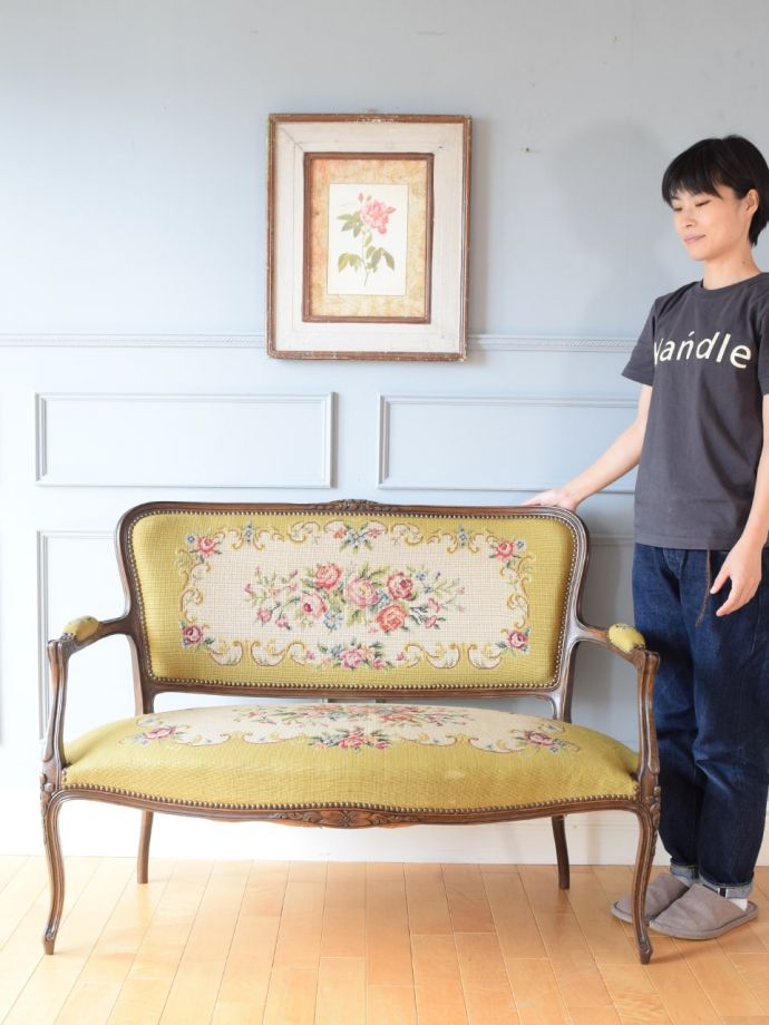 フランスのアンティークセティ