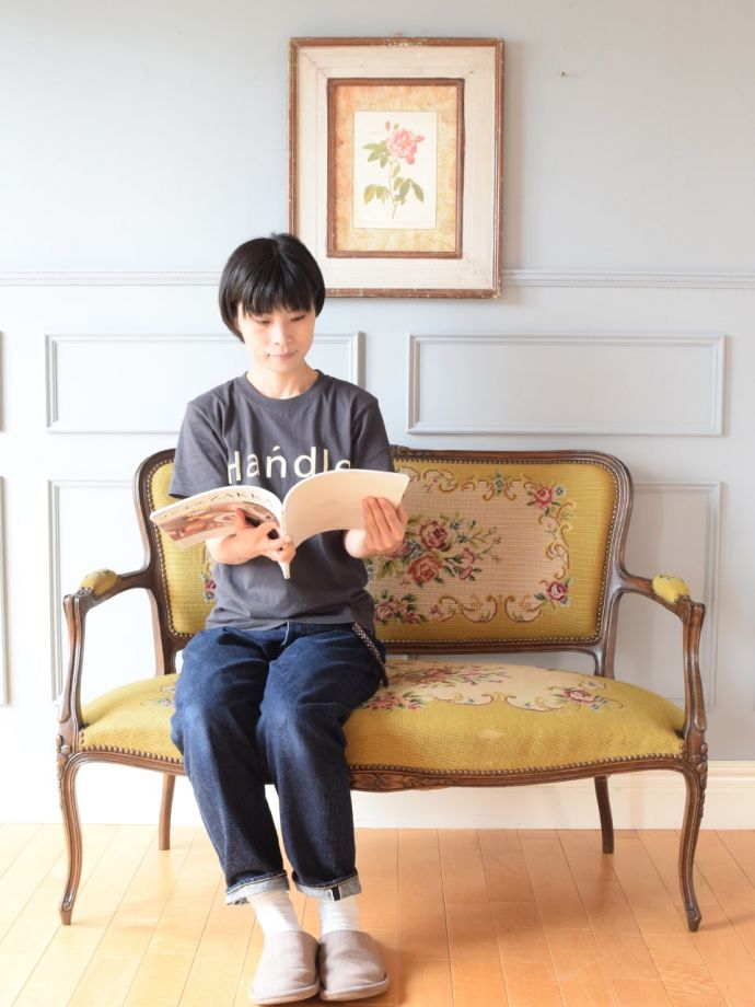 ここに座るだけでマリーアントワネット気分