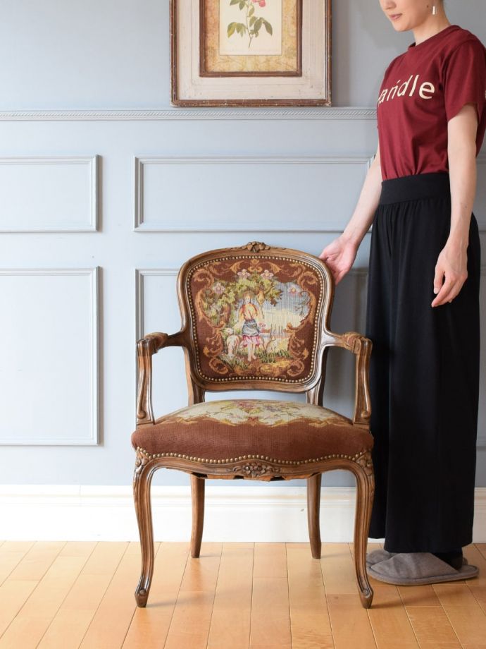 フランスのアンティークチェア