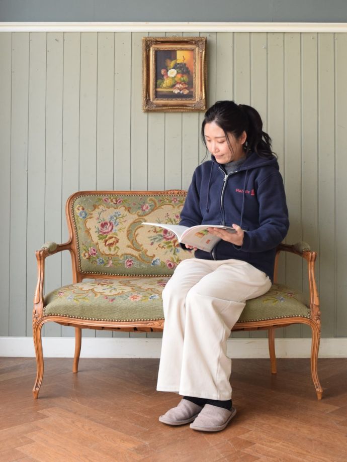 ここに座るだけでマリーアントワネット気分