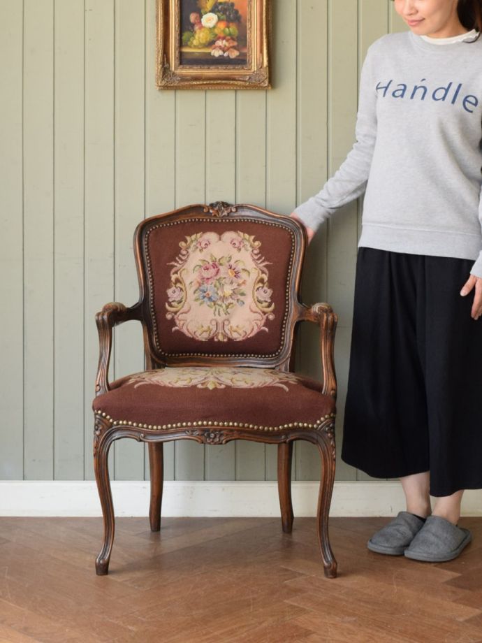 フランスのアンティークチェア
